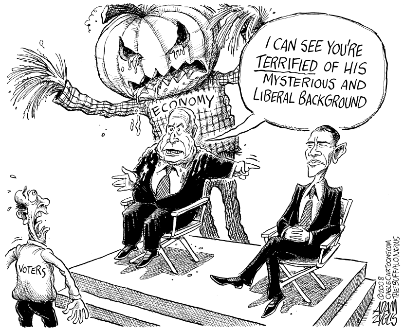 Scary Town Hall Debate