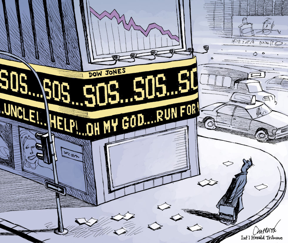 Stock market panic Repost