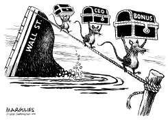 WALL STREET CEO BONUSES by Jimmy Margulies