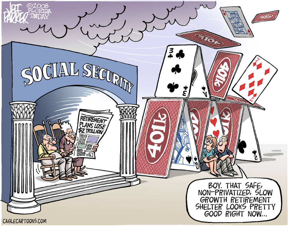 Retirement House of Cards COLOR