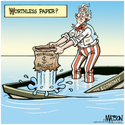 WORTHLESS PAPER by R.J. Matson