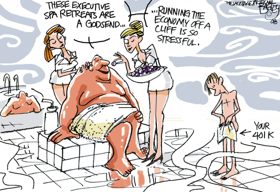  CEO SPA TREATMENT  by Pat Bagley