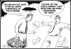 BUSH PEP TALKS B/W by J.D. Crowe