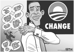 OBAMA BRUSHES OFF MCCAIN ATTACKS by R.J. Matson