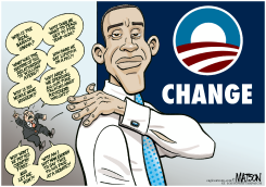 OBAMA BRUSHES OFF MCCAIN ATTACKS by R.J. Matson