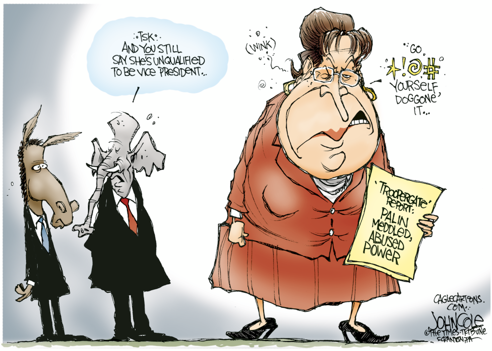 Palin now qualified for Veep COLOR