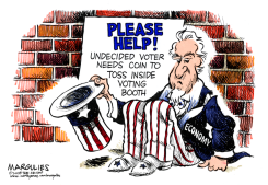 UNDECIDED VOTER  by Jimmy Margulies