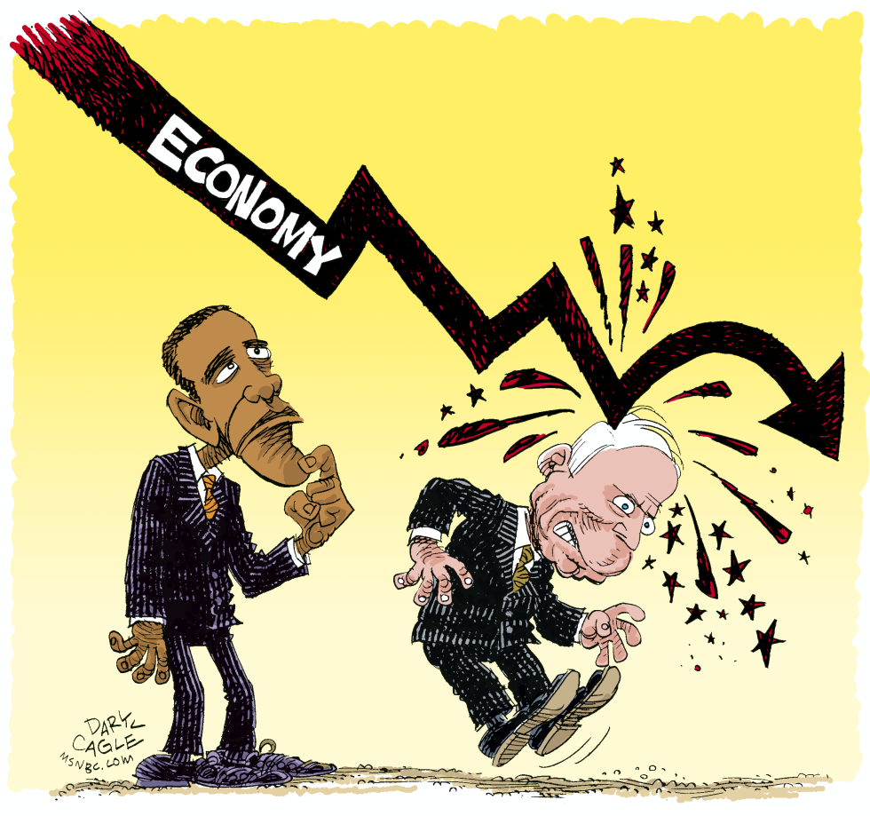 Obama McCain and the Economy COLOR