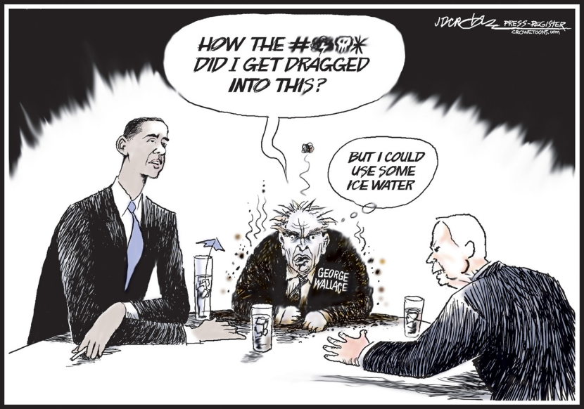 Obama, McCain and George Wallace
