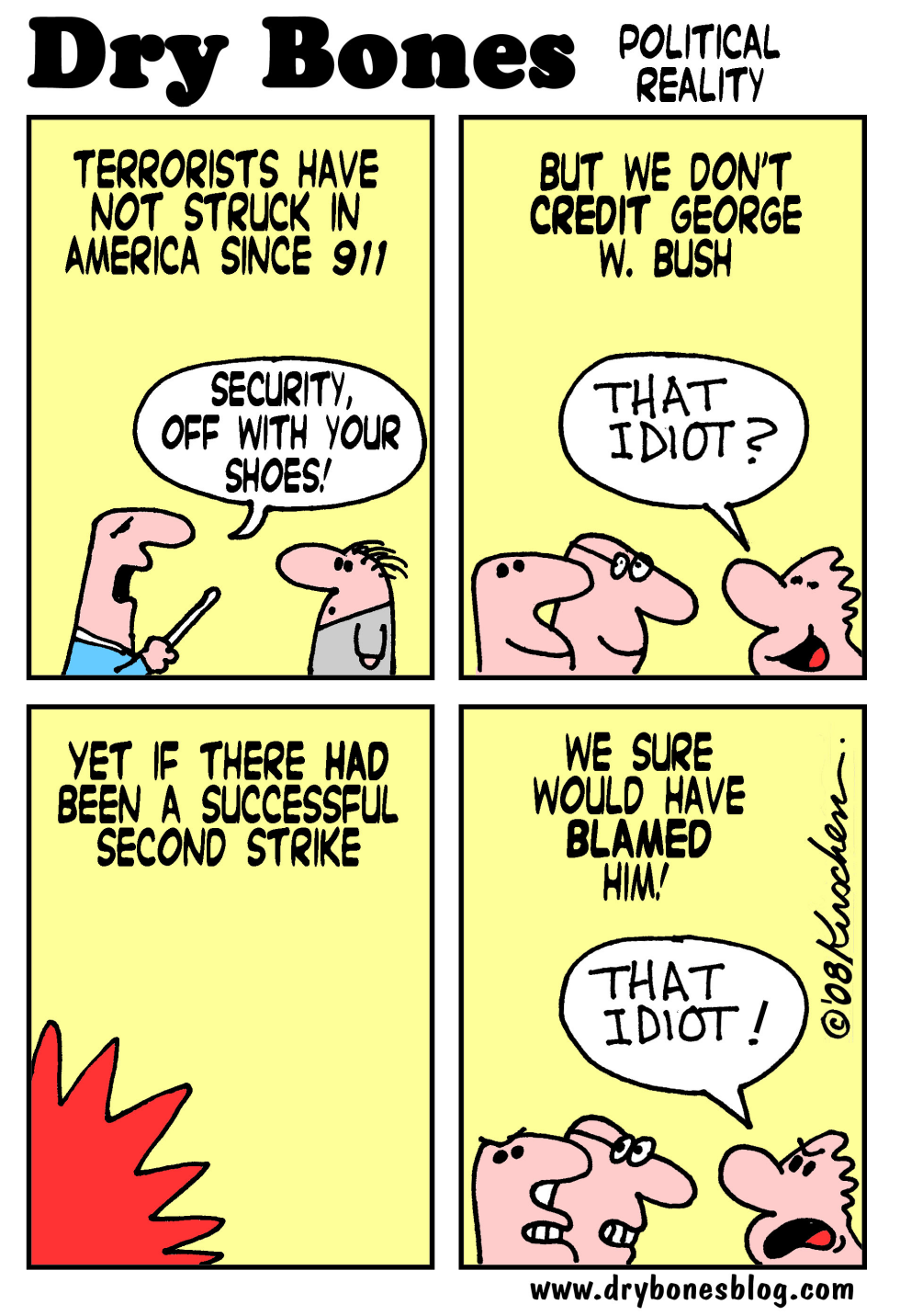 poor george w