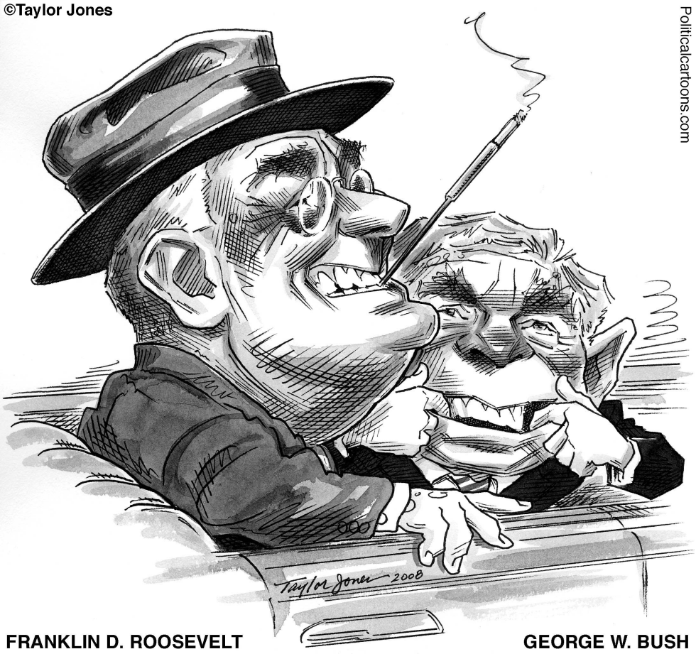 FDR and George W. Bush