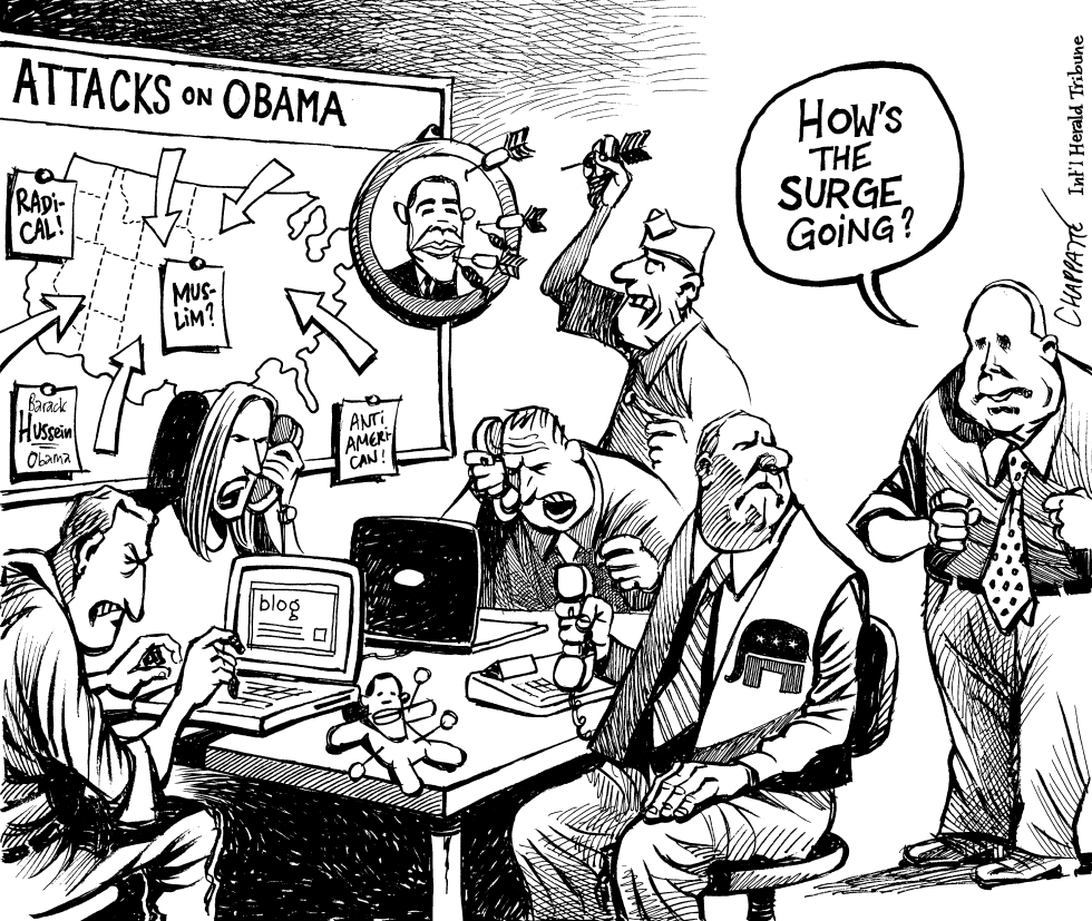 ATTACKS on OBAMA