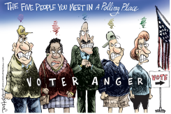 VOTER ANGER by Joe Heller