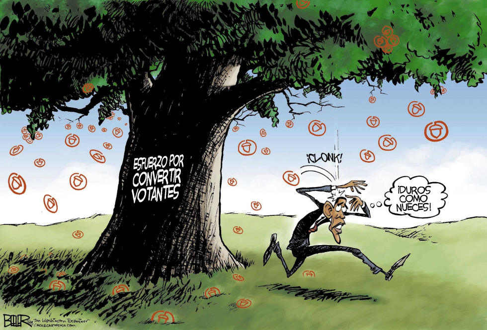 Barack Obama y las Nuece / COLOR