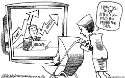 WHO PAYS DEBT by Mike Keefe