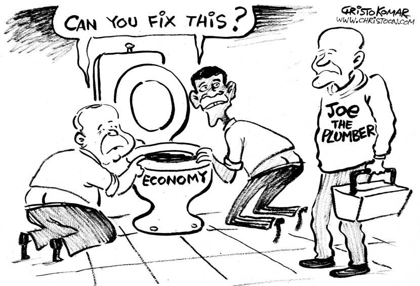 Joe the Plumber - B&W