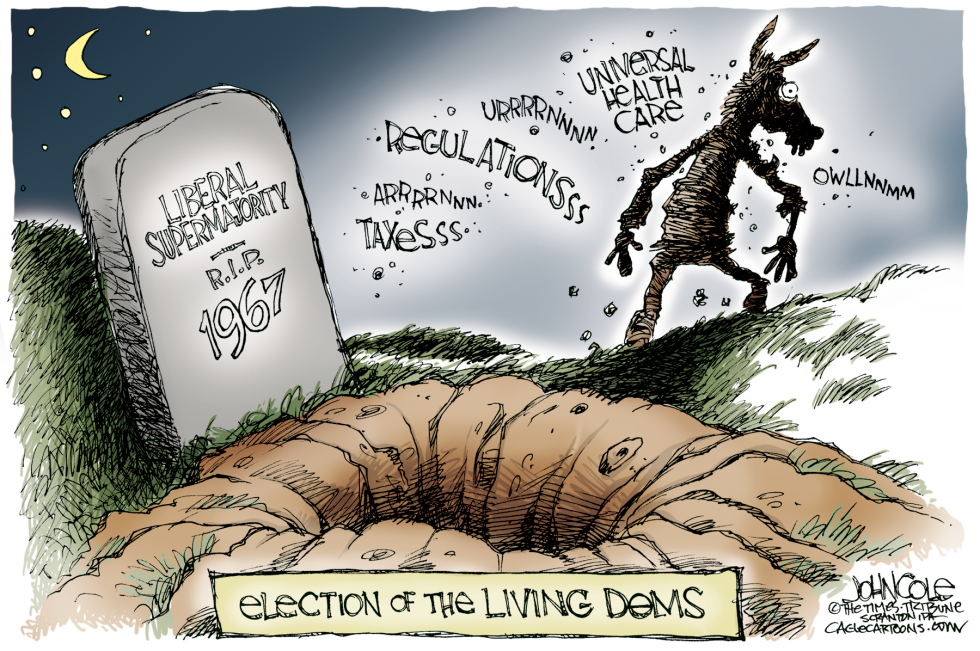 Democratic supermajority COLOR