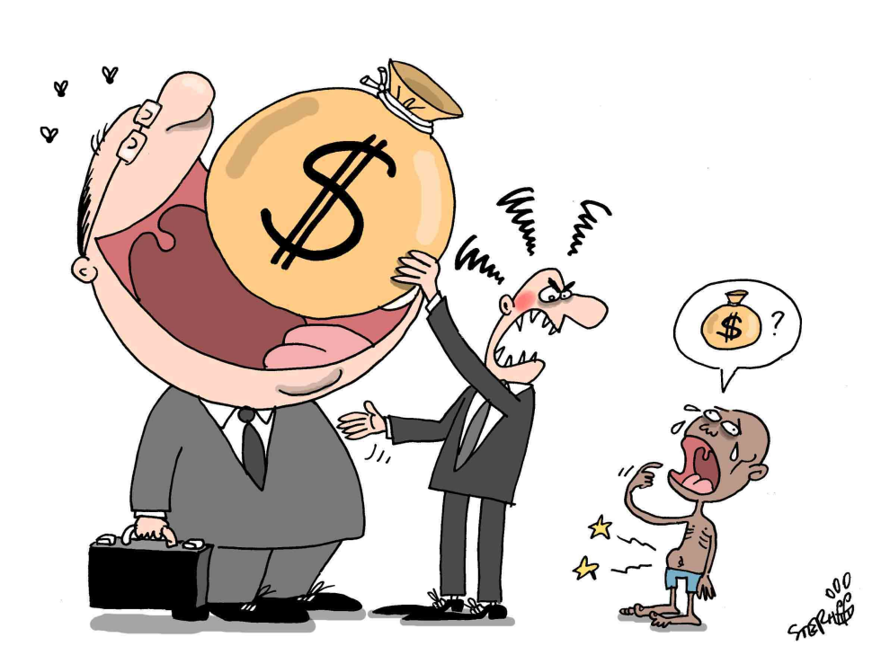World bailout vs World hunger