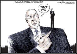 COLIN POWELL ENDORSEMENT by J.D. Crowe