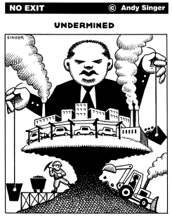 UNDERMINED by Andy Singer