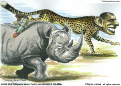 OBAMA AND MCCAIN IN FINAL STRETCH -  by Taylor Jones