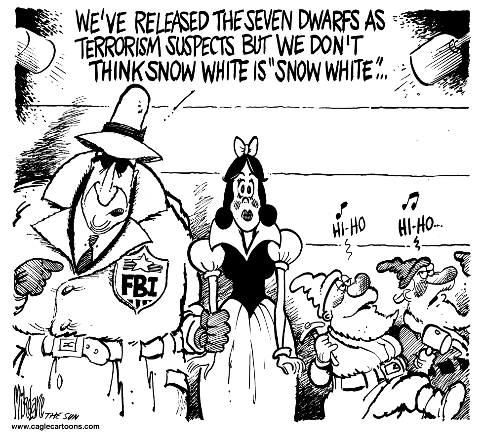  SNOW WHITE AND THE FBI by Mike Lane