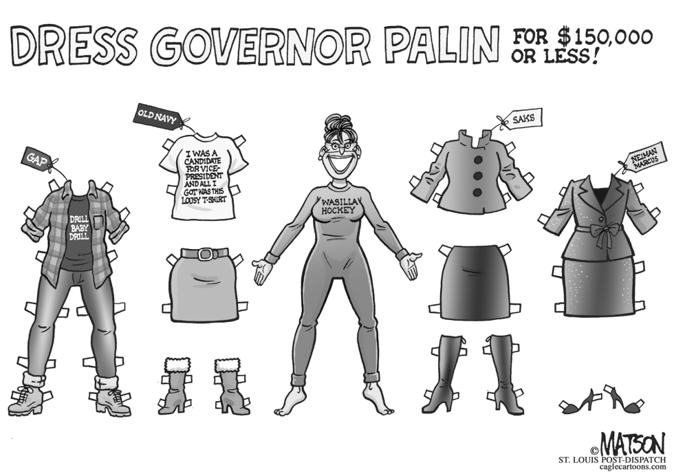  DRESS GOVERNOR PALIN by RJ Matson