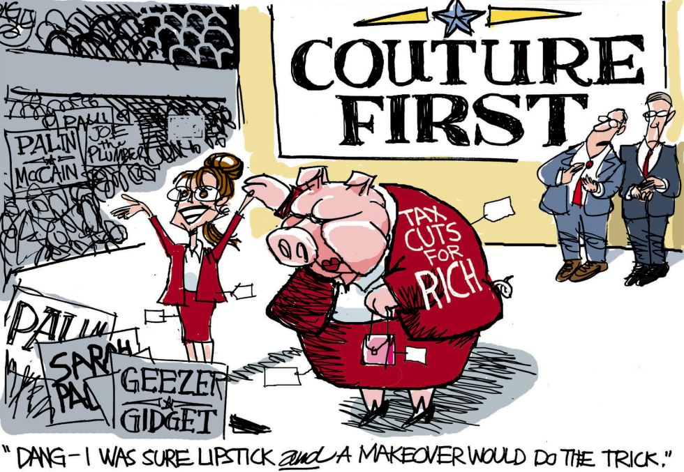 UPDATE Palin Tax Pig