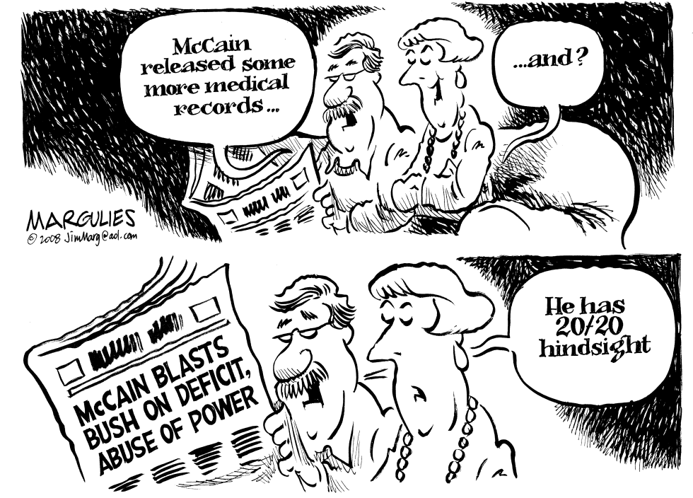 McCain Blasts Bush