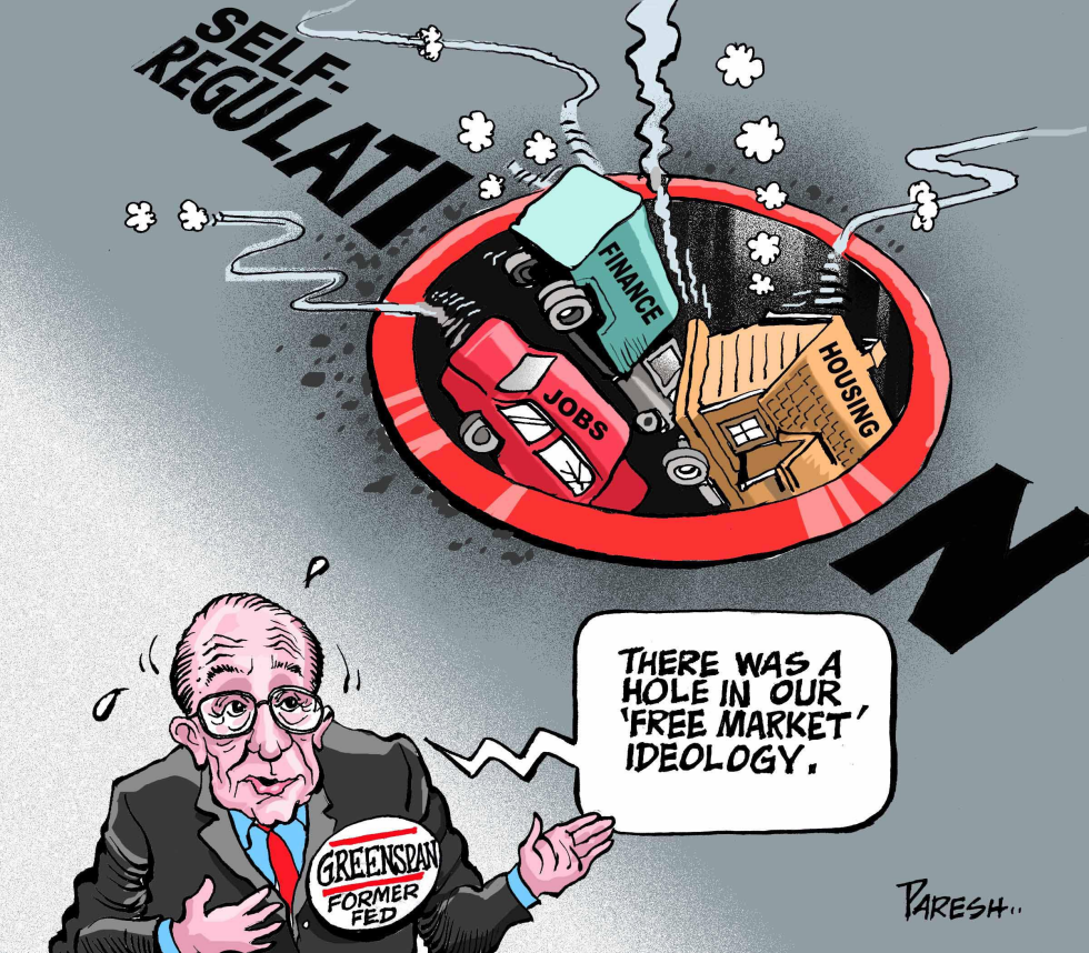  GREENSPAN AND ECONOMY by Paresh Nath