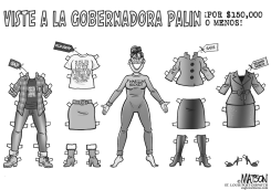 VISTE A LA GOBERNADORA PALIN by R.J. Matson