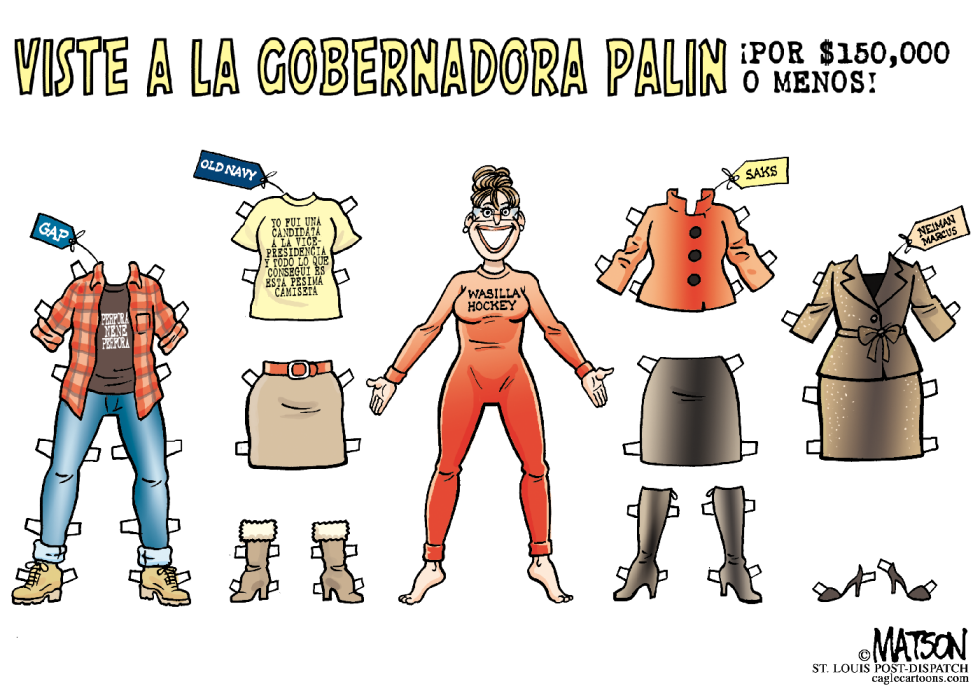 Viste a la Gobernadora Palin / COLOR