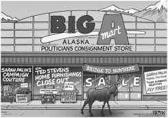 ALASKA POLITICIANS CONSIGNMENT STORE by R.J. Matson