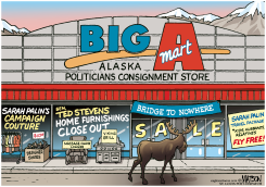 ALASKA POLITICIANS CONSIGNMENT STORE by R.J. Matson