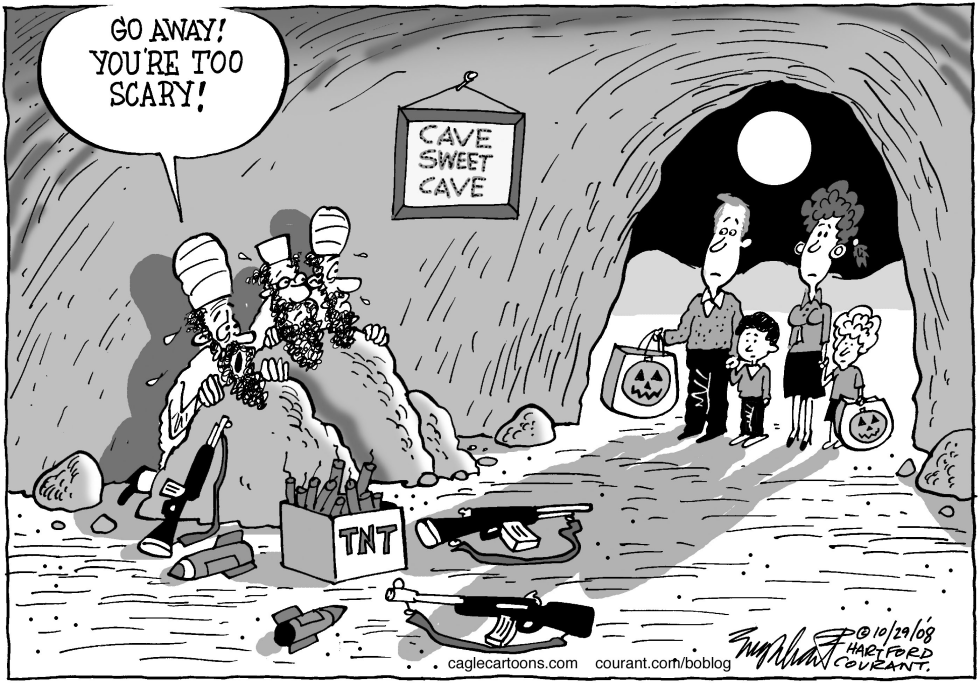  OSAMA SCARY HALLOWEEN by Bob Englehart