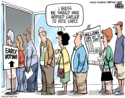 EARLY VOTING by Jeff Parker