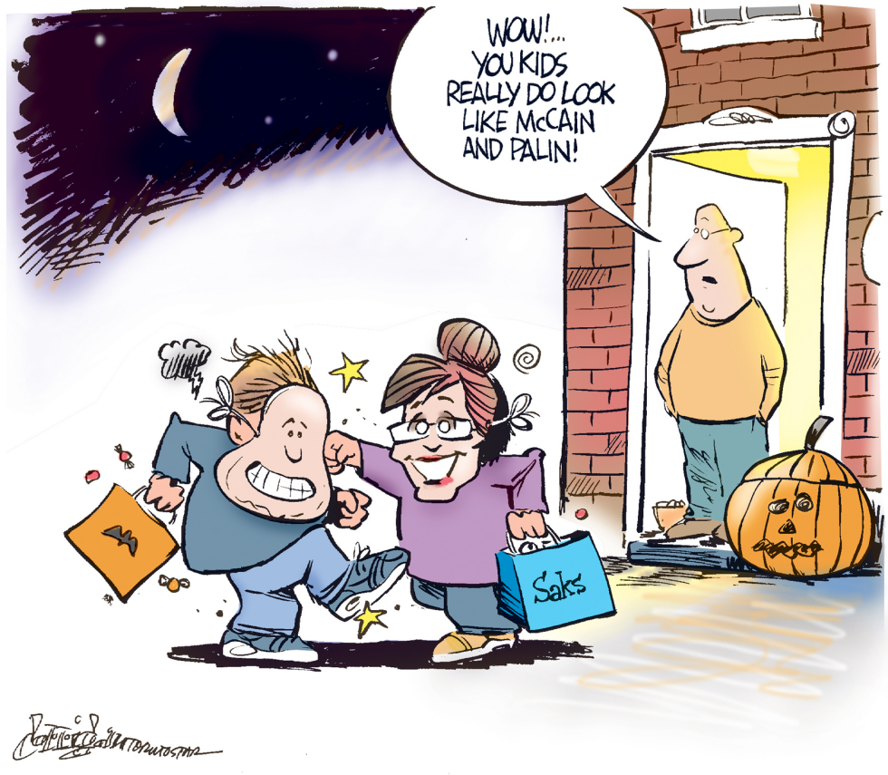 McCain Palin dust up