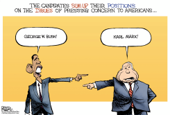 CANDIDATE CLOSING ARGUMENTS  by Nate Beeler