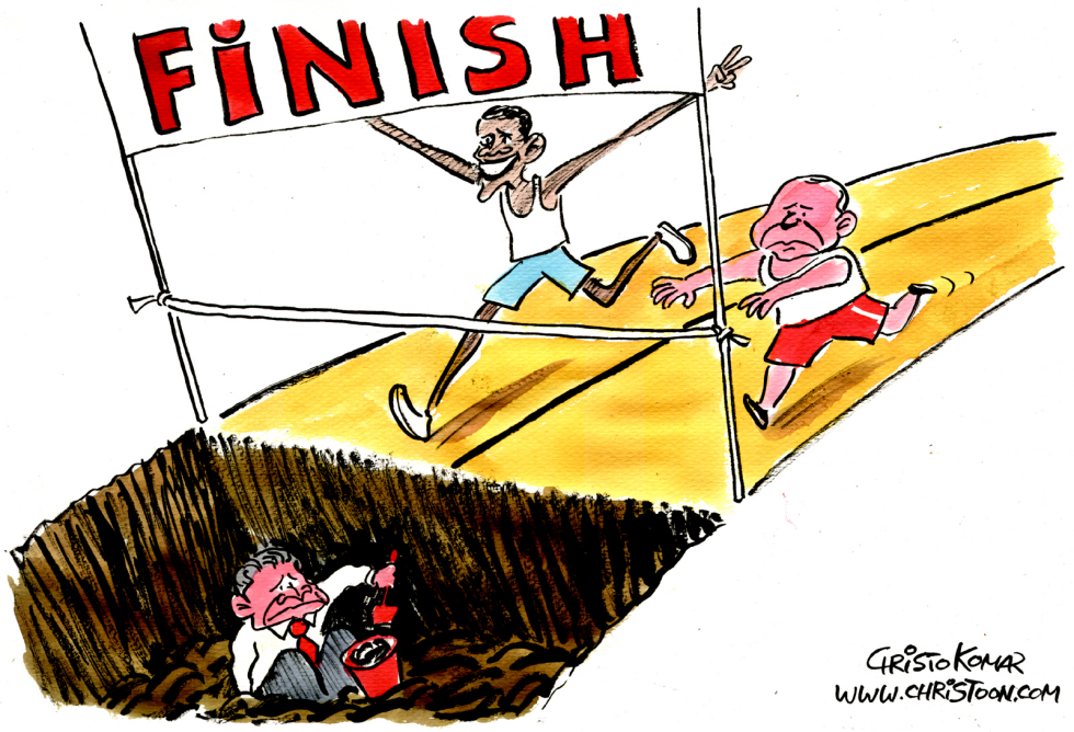 The race is over - COLOR