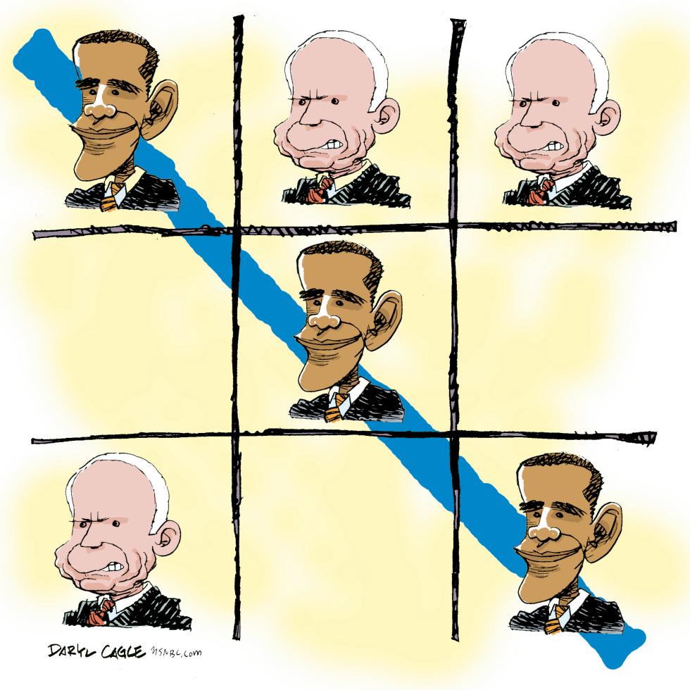 Obama Wins Game Color