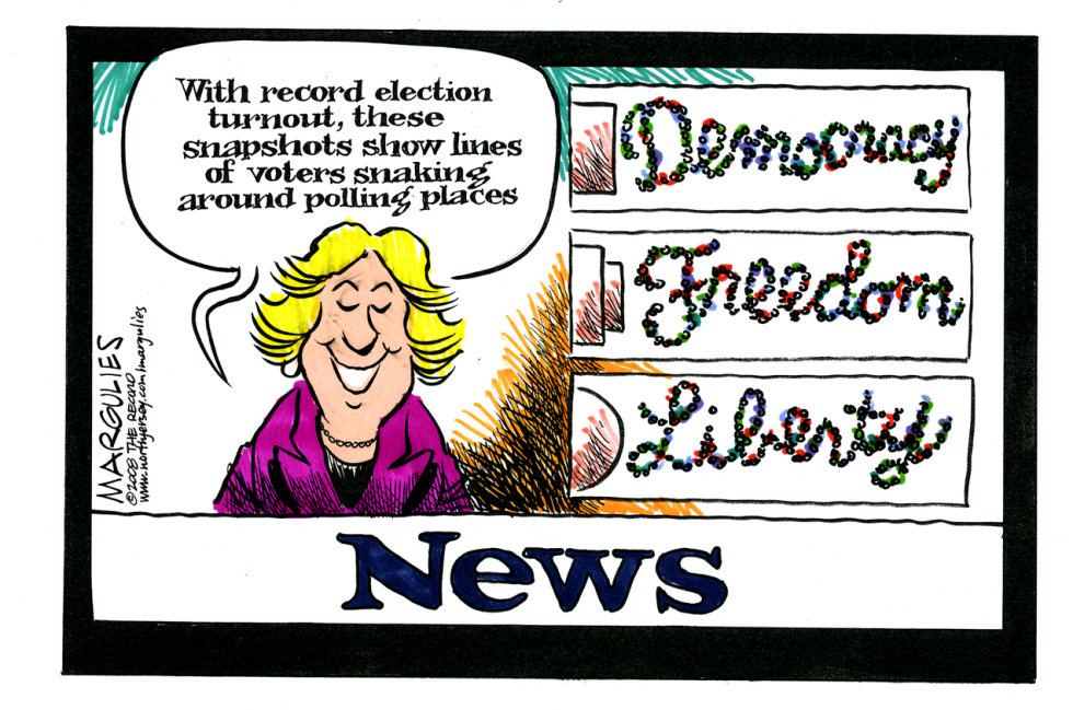 Record voter turnout