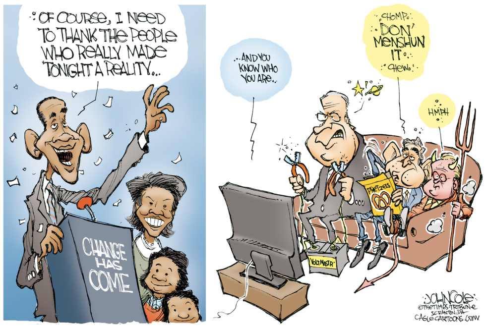 Obamas little helpers COLOR
