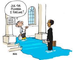 PRESIDENT OF PLUMBERS   by Frederick Deligne