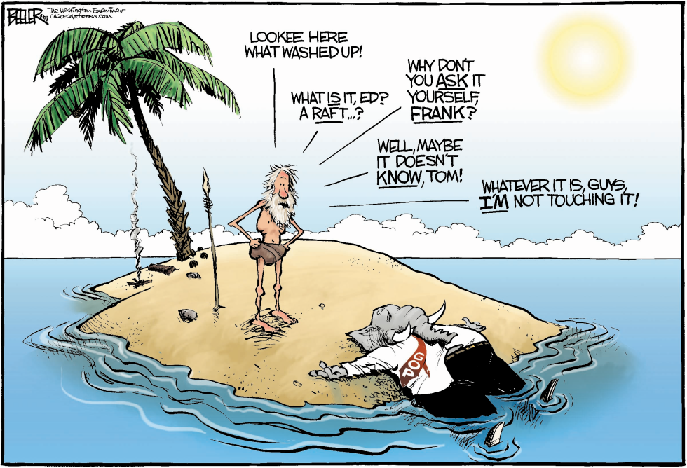  GOP WASHED UP by Nate Beeler