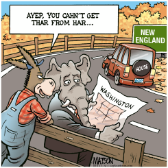 LOST IN NEW ENGLAND by R.J. Matson