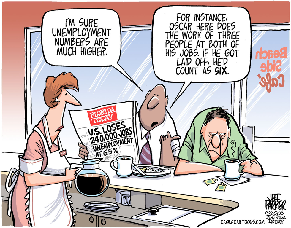 Unemployment Higher COLOR