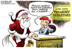 CHRISTMAS AND THE ECONOMY  by Jimmy Margulies