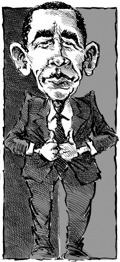 PRESIDENT ELECT BARACK OBAMA by Jim Day