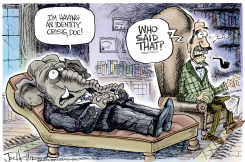 IDENTITY CRISIS by Joe Heller