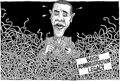 UNTANGLING THE BUSH  by Monte Wolverton